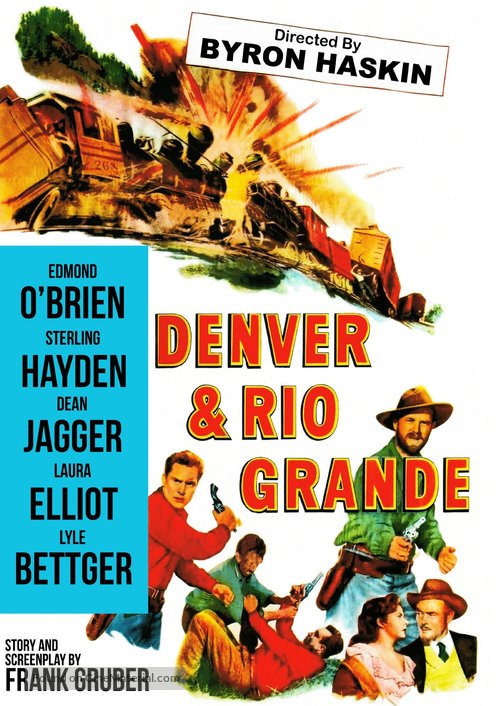 Denver and Rio Grande - DVD movie cover