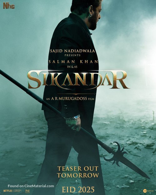 Sikandar - Indian Movie Poster