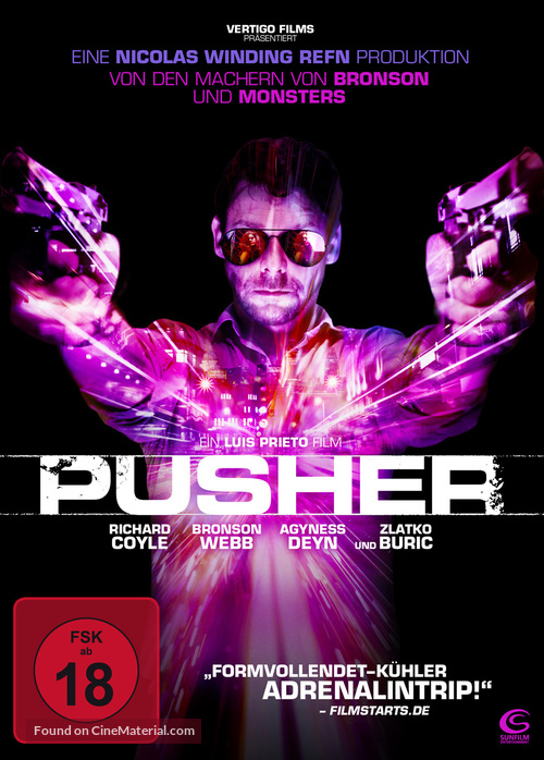 Pusher - German DVD movie cover