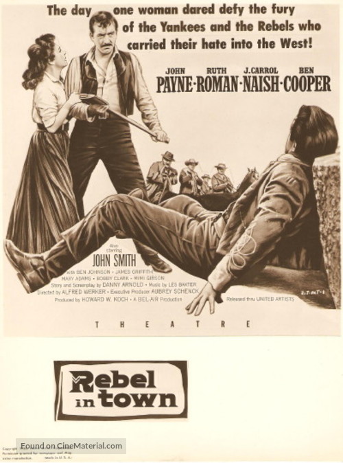 Rebel in Town - poster