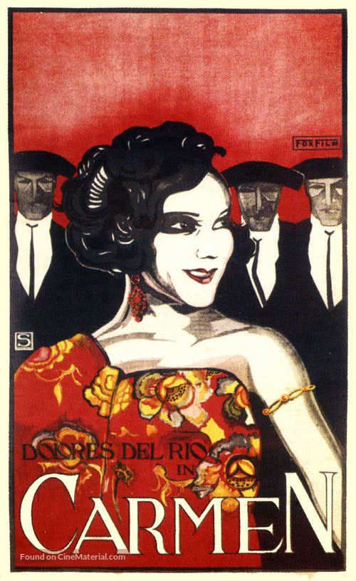 The Loves of Carmen - Dutch Movie Poster