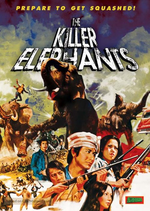 Killer Elephants - Swedish DVD movie cover