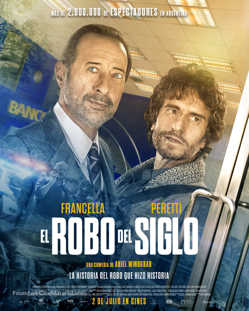 El robo del siglo - Spanish Movie Poster