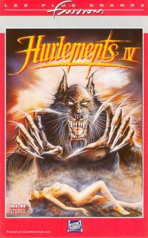 Howling IV: The Original Nightmare - French VHS movie cover