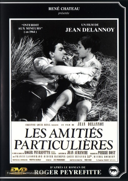 Les amiti&eacute;s particuli&egrave;res - French DVD movie cover