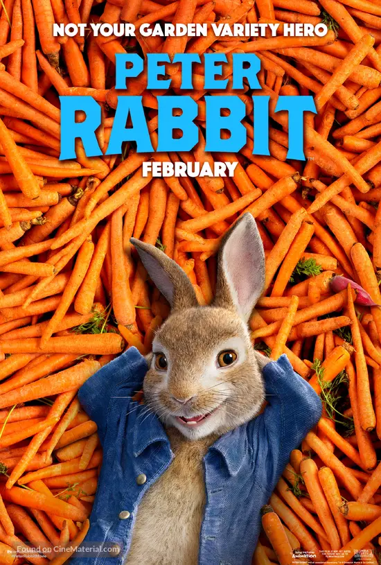 Peter Rabbit (2018) movie poster