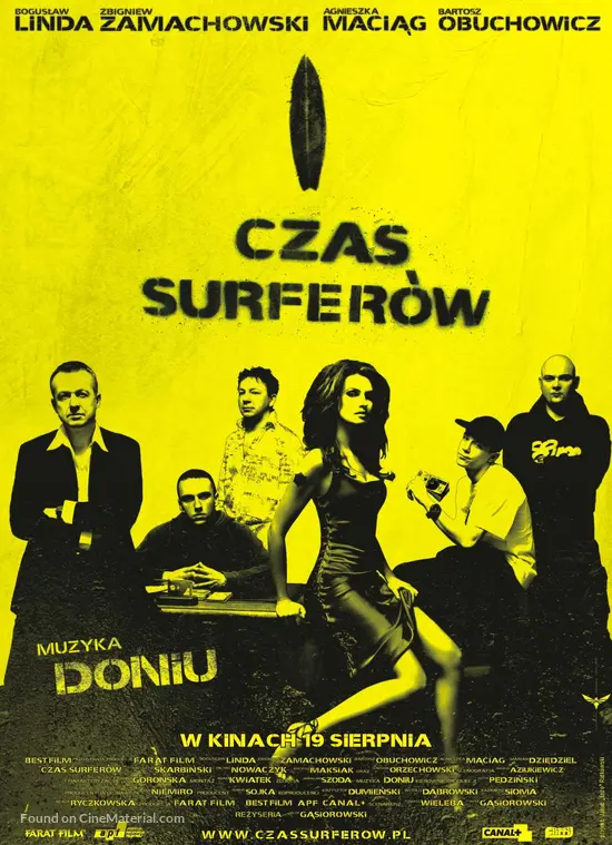 Czas surfer&oacute;w - Polish Movie Poster