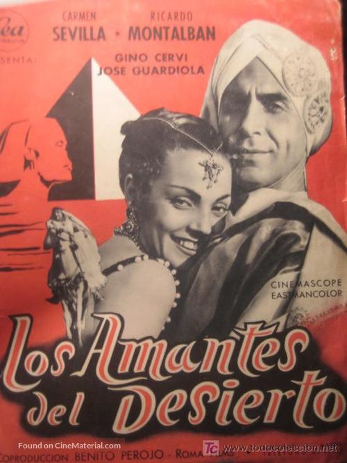 Amantes del desierto, Los - Spanish Movie Poster