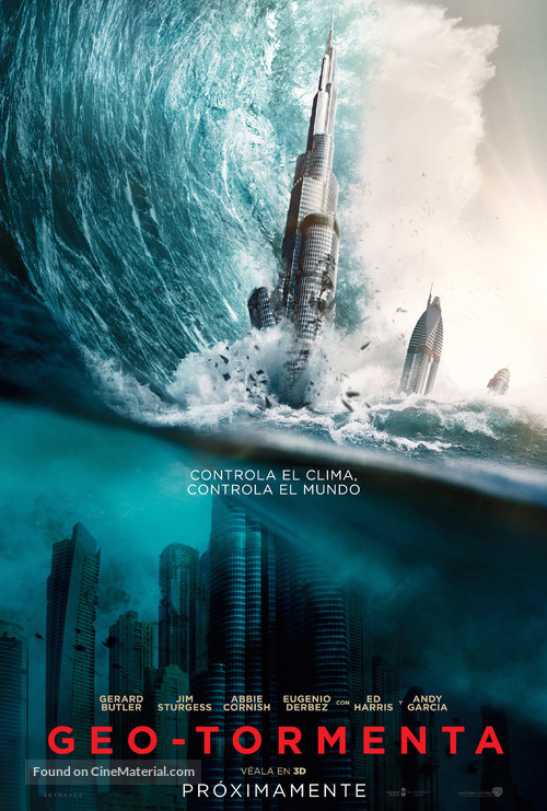 Geostorm - Argentinian Movie Poster