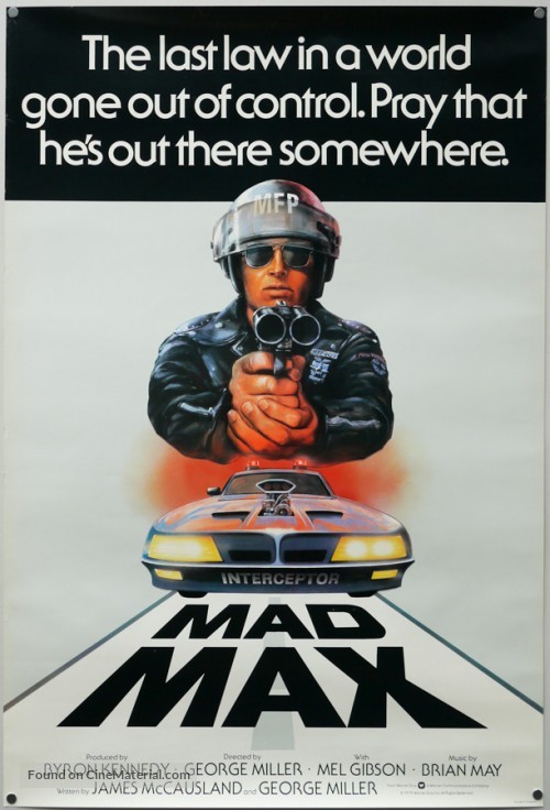 Mad Max - British Movie Poster
