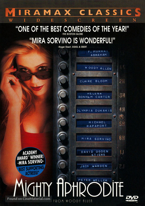 Mighty Aphrodite - DVD movie cover