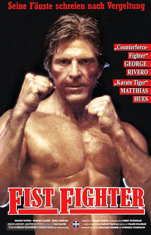 Fist Fighter - German DVD movie cover