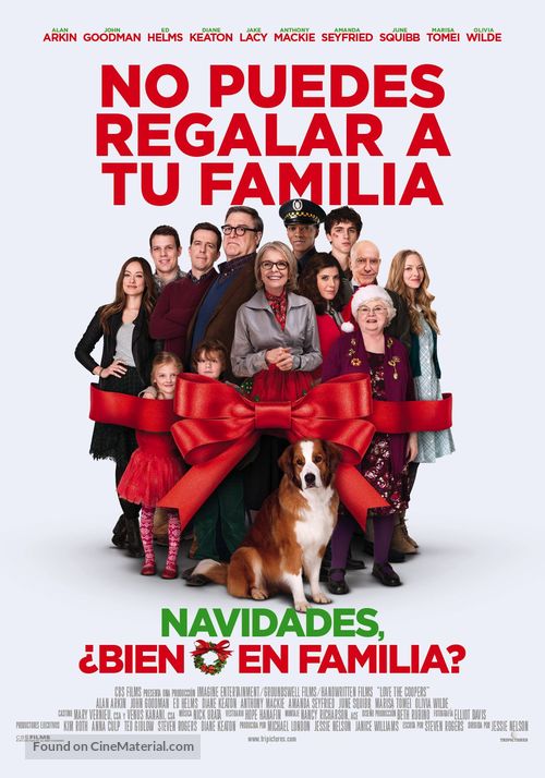 Love the Coopers - Spanish Movie Poster