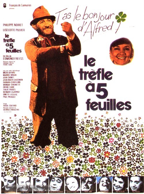 Le tr&egrave;fle &agrave; cinq feuilles - French Movie Poster