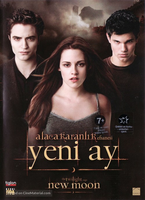 The Twilight Saga: New Moon - Turkish Movie Cover