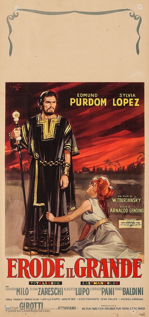 Erode il grande - Italian Movie Poster