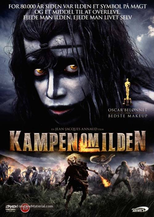 La guerre du feu - Danish DVD movie cover