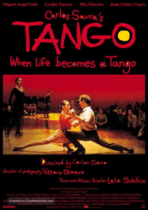 Tango, no me dejes nunca - Movie Poster