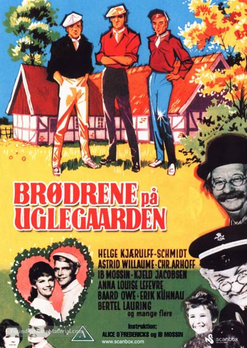 Br&oslash;drene p&aring; Uglegaarden - Danish DVD movie cover