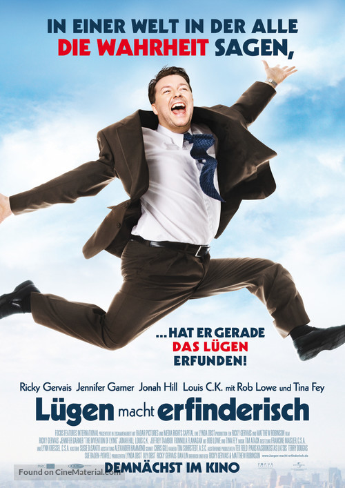 The Invention of Lying - German Movie Poster