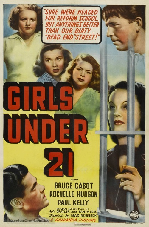 Girls Under 21 - Movie Poster