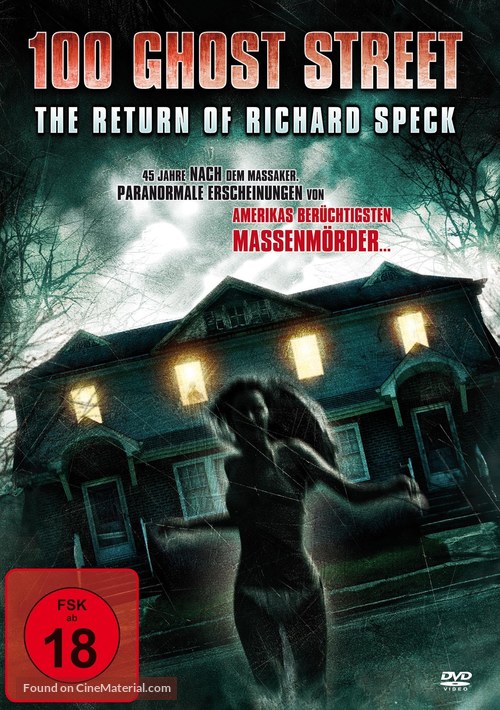 100 Ghost Street: The Return of Richard Speck - German DVD movie cover