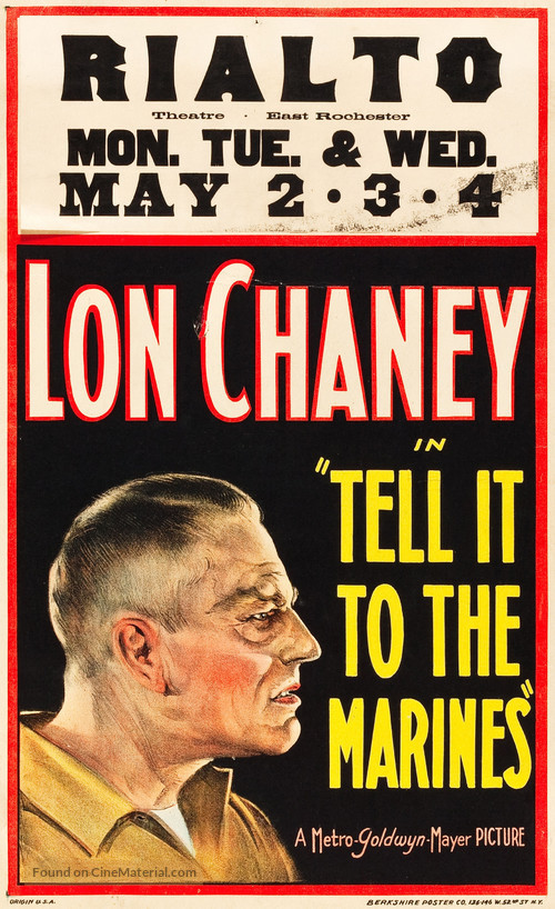 Tell It to the Marines - Movie Poster