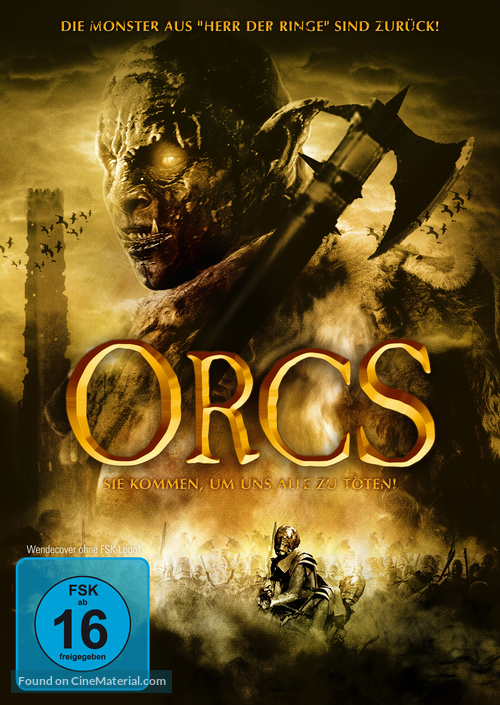 Orcs! - German DVD movie cover