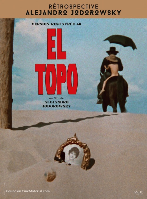 El topo - French Re-release movie poster