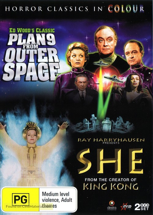 Plan 9 from Outer Space - Australian DVD movie cover