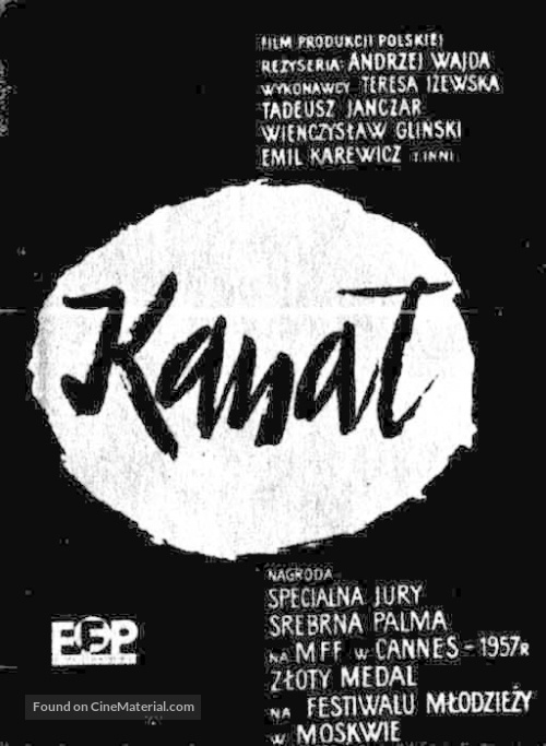 Kanal - Polish Movie Poster