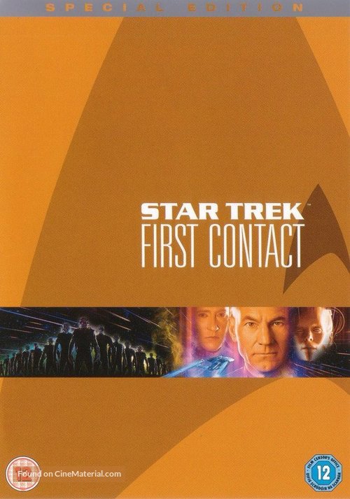 Star Trek: First Contact - British Movie Cover