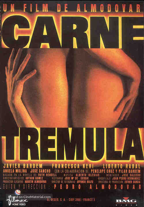 Carne tr&eacute;mula - Spanish Movie Cover