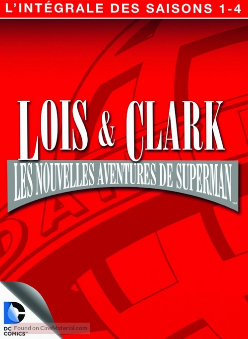 &quot;Lois &amp; Clark: The New Adventures of Superman&quot; - French DVD movie cover