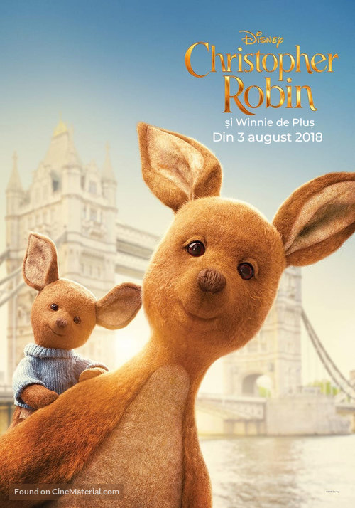 Christopher Robin - Romanian Movie Poster