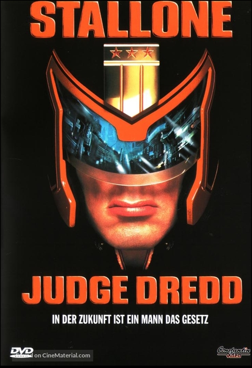 Judge Dredd - German Movie Cover