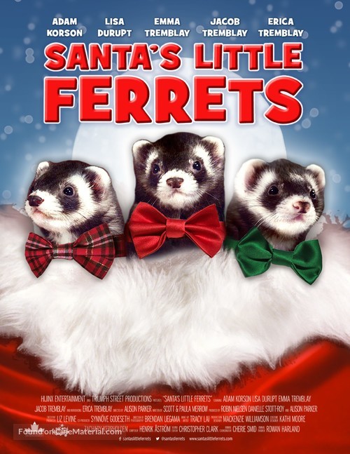 Santa&#039;s Little Ferrets - Canadian Movie Poster