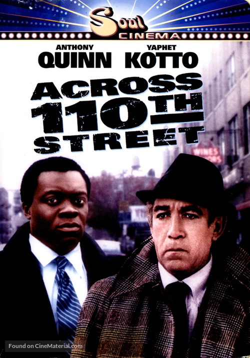 Across 110th Street - DVD movie cover