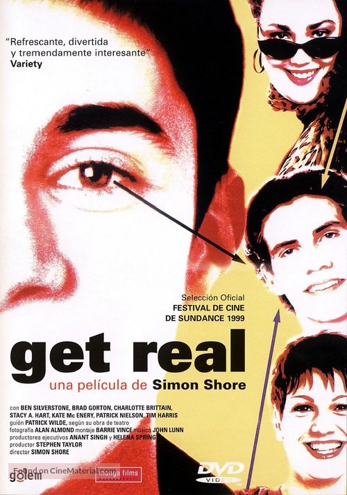 Get Real - Spanish DVD movie cover