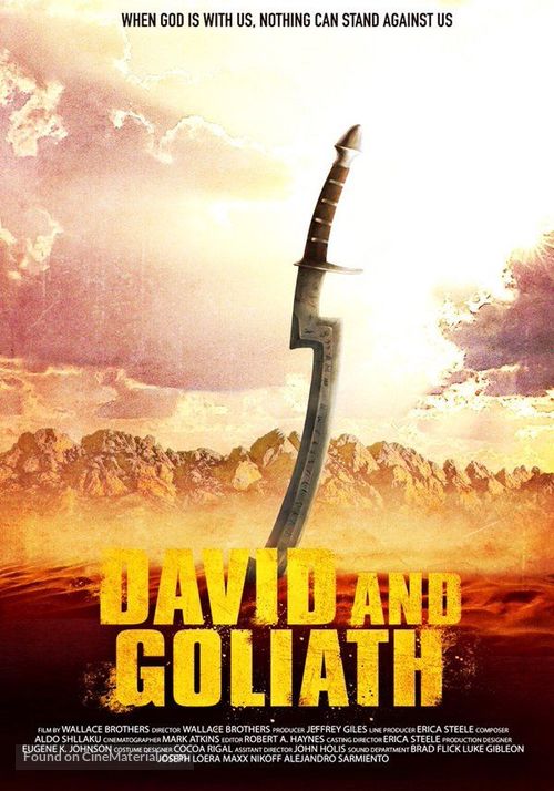 David and Goliath - British Movie Poster