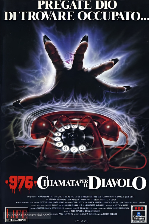 976-EVIL - Italian Movie Poster