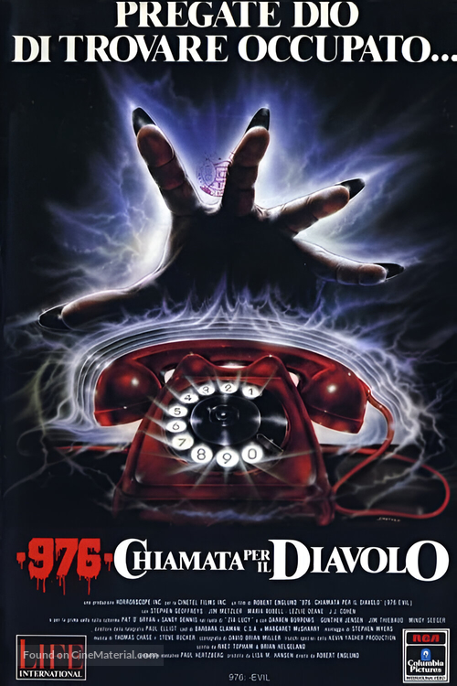 976-EVIL - Italian Movie Poster