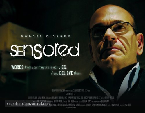 Sensored - British Movie Poster