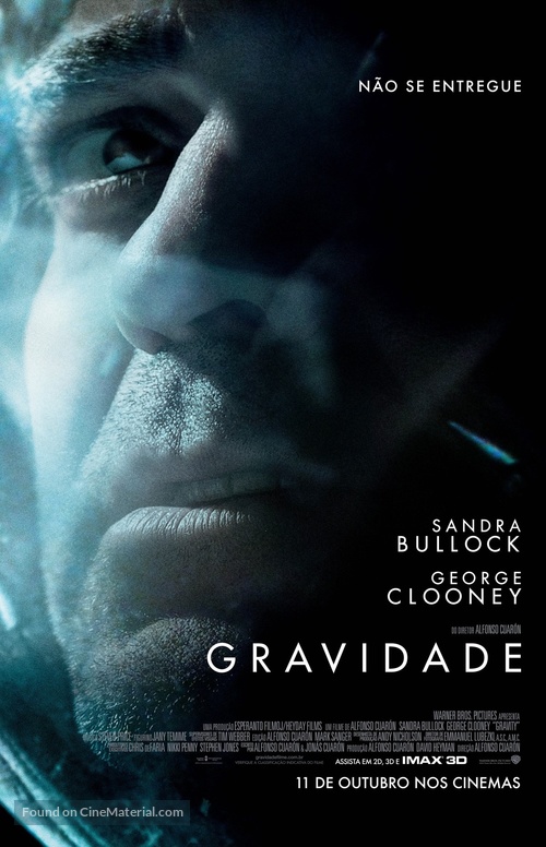 Gravity - Brazilian Movie Poster