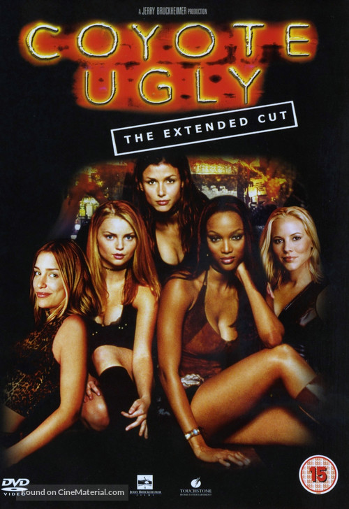 Coyote Ugly - British DVD movie cover