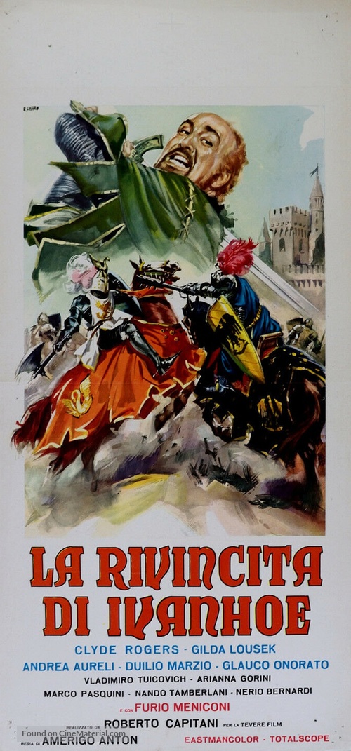 Rivincita di Ivanhoe - Italian Movie Poster