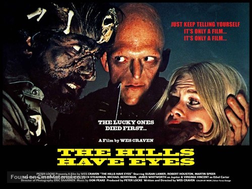 The Hills Have Eyes - British Movie Poster