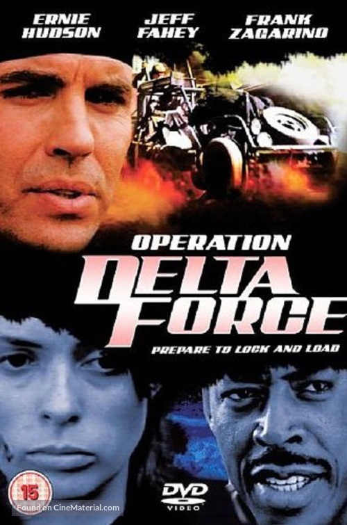 Operation Delta Force - British DVD movie cover