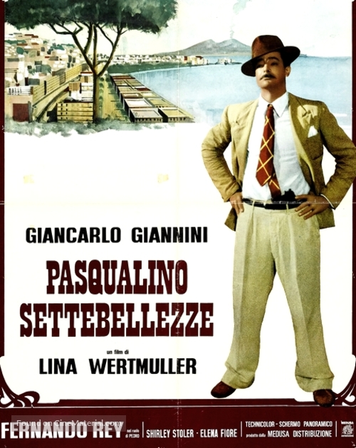 Pasqualino Settebellezze - Italian Movie Poster