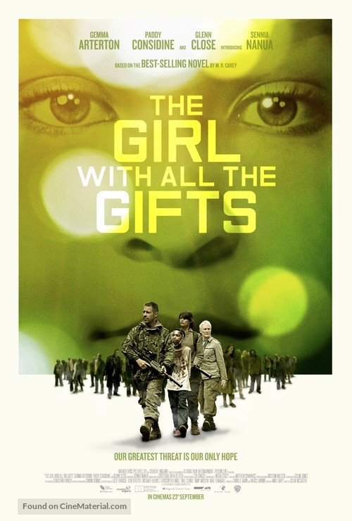 The Girl with All the Gifts - British Movie Poster